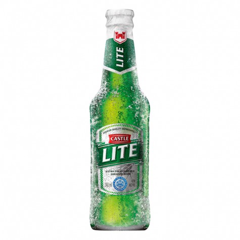 Castle Lite 340ml 6 Pack