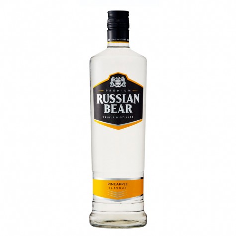 Russian Bear Pineapple Vodka 750ml